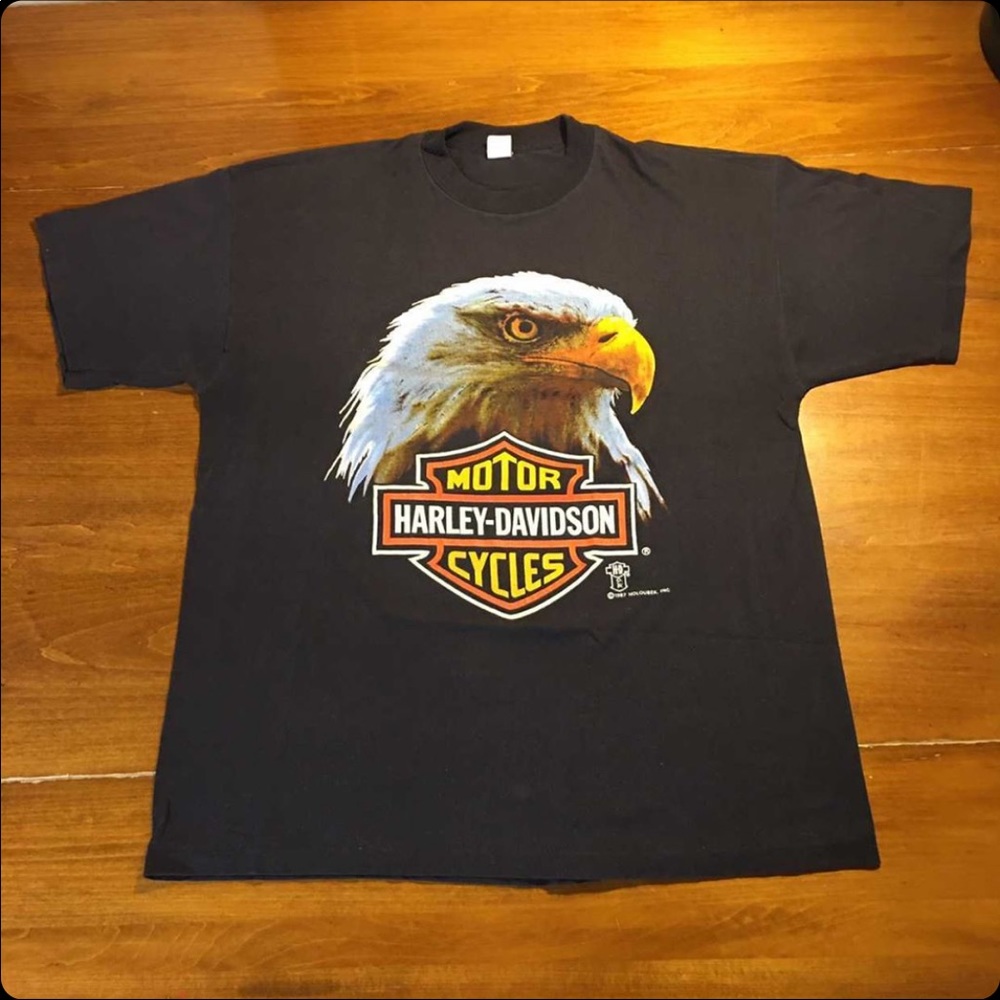 Harley Davidson Tee Shirt 1988 Size Large